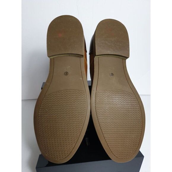 Men\'s Oxford Shoes 9.5 JF J.Ferrar Kent Dress Loafers Tan Sz 9.5